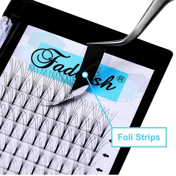 Eyelash Extension Premade Fans Eyelash Extensions D Curl - Picture 6 of 8